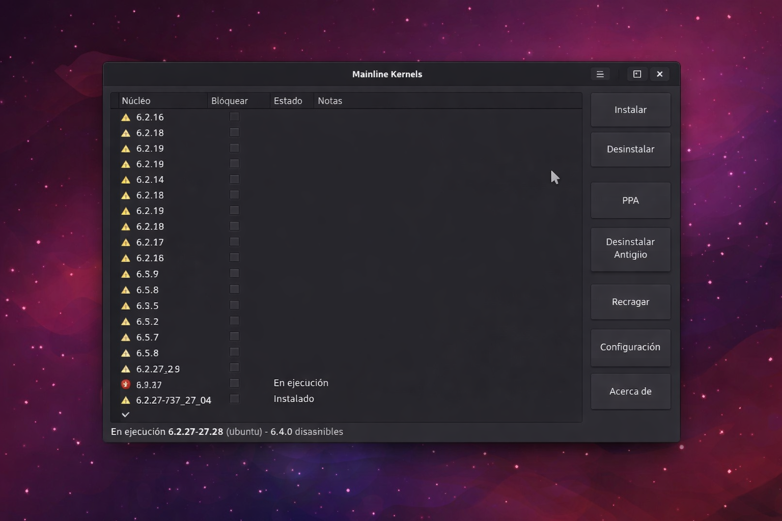 Linux Kernel Installation Mainline